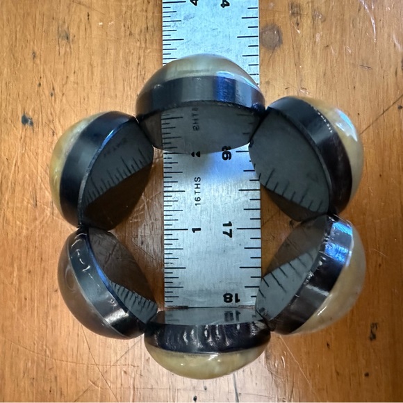 Monies Statement Horn Bracelet - Picture 8 of 13